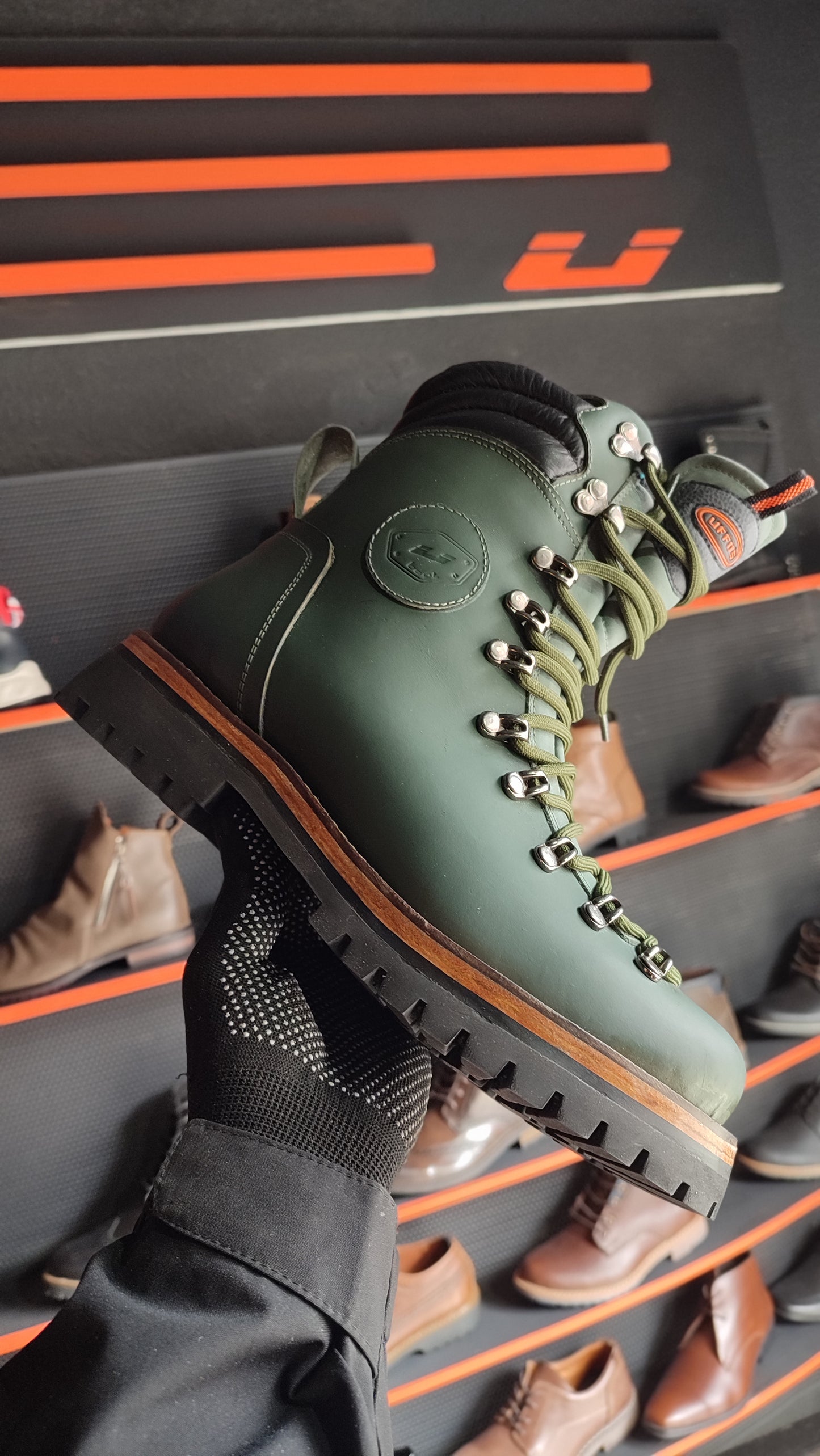 NORDICA CAÑA ALTA VERDE BOTELLA